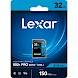 Lexar SDXC 800X Pro Blue Series 32GB UHS-1 V10