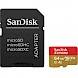SanDisk Extreme MicroSDXC 64GB+SD Adapter 170MB