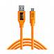 Tether Tools PRO USB-C TO USB 4,6m Orange