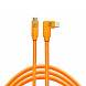 Tether Tools USB-C to USB-C Right Angle Orange