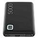 Cellularline Draagbare lader / powerbank 5.000mAh Essence ZWART